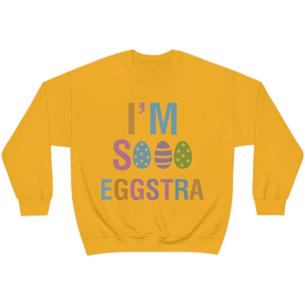 imageUnisex Im So Eggstra SweatshirtGold