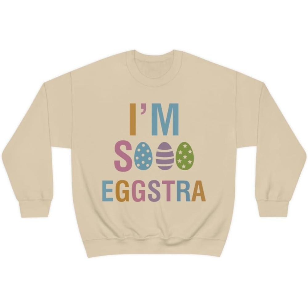 imageUnisex Im So Eggstra SweatshirtSand
