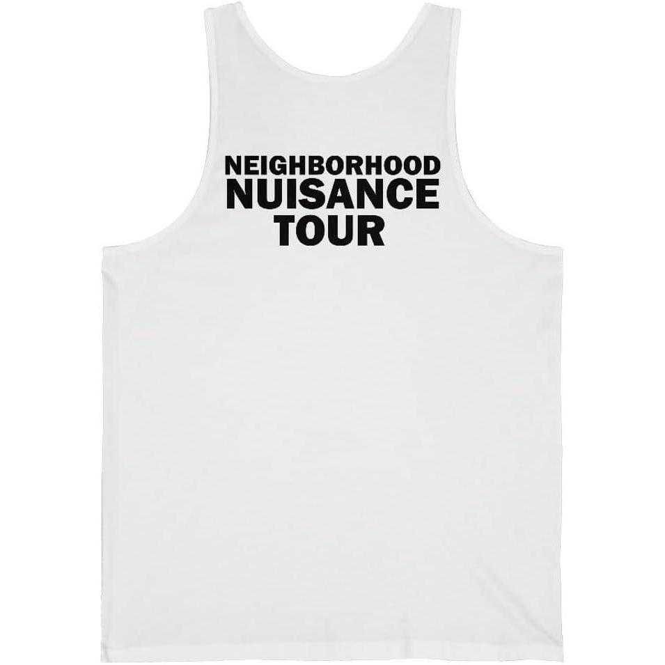 imageWeed Mouth Unisex Jersey TankWhite