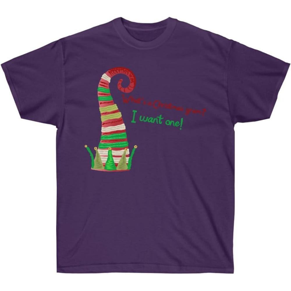 imageWhats A Christmas Gram I Want One TeePurple
