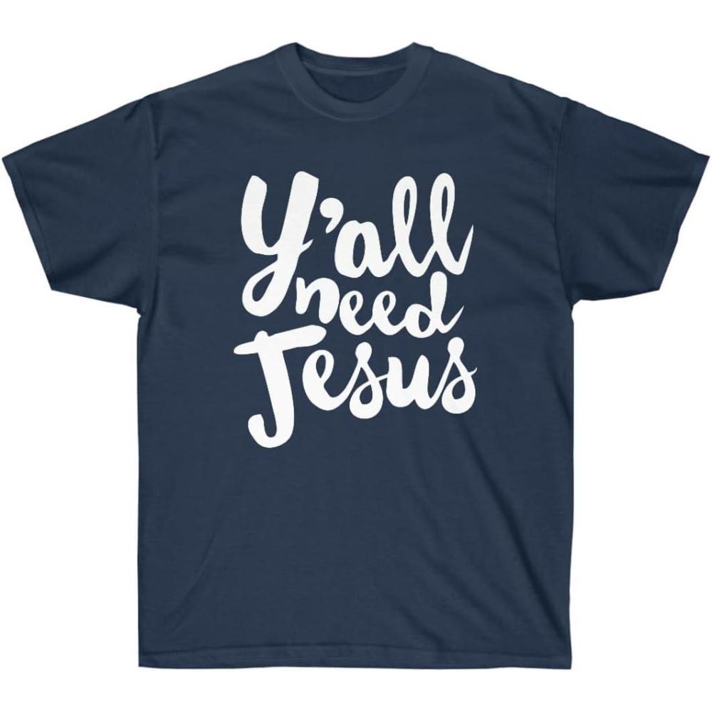 imageYall Need Jesus TShirtNavy