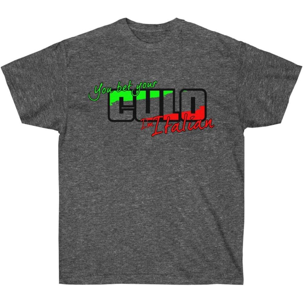 imageYou Bet Your Culo Im Italian TShirtDark Heather