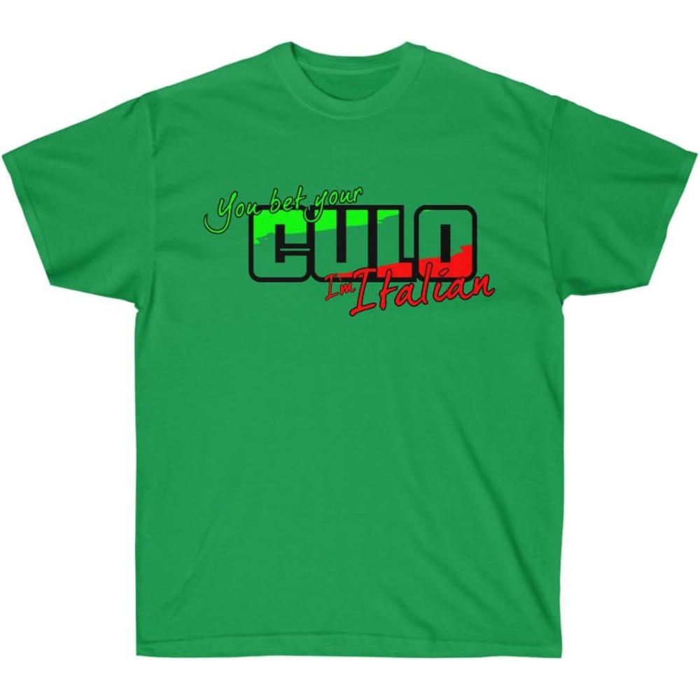 imageYou Bet Your Culo Im Italian TShirtIrish Green