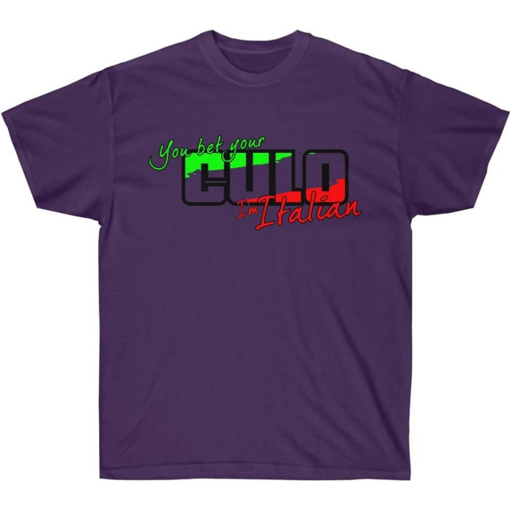 imageYou Bet Your Culo Im Italian TShirtPurple