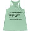 Better Place with You in It Racerback Tank(Mint)