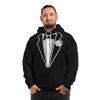 Fashion Tuxedo Hoodie (AOP)(Black)