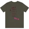 Friends Don’t Let Friends Drink White Zin Unisex Jersey Short Sleeve Tee(Army)