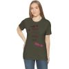 Friends Don’t Let Friends Drink White Zin Unisex Jersey Short Sleeve Tee(Army)