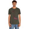 Friends Don’t Let Friends Drink White Zin Unisex Jersey Short Sleeve Tee(Army)