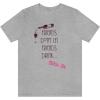 Friends Don’t Let Friends Drink White Zin Unisex Jersey Short Sleeve Tee(Athletic Heather)