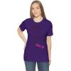 Friends Don’t Let Friends Drink White Zin Unisex Jersey Short Sleeve Tee(Team Purple)