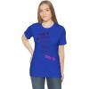 Friends Don’t Let Friends Drink White Zin Unisex Jersey Short Sleeve Tee(True Royal)