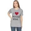 I Love Boxed Wine Unisex Jersey Short Sleeve Tee(Athletic Heather)