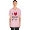 I Love Boxed Wine Unisex Jersey Short Sleeve Tee(Pink)