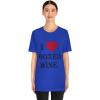 I Love Boxed Wine Unisex Jersey Short Sleeve Tee(True Royal)
