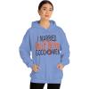 I Married One Of The Few Good Men Hoodie(Carolina Blue)