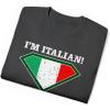 I’m Italian, What’s Your Super Power T-Shirt(Dark Heather)