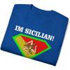 I’m Sicilian What’s Your Super Power T-Shirt(Royal)