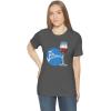 It’s Wine Thirty Unisex Jersey Short Sleeve Tee(Asphalt)