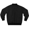 Men’s Tuxedo Bomber Jacket (AOP)(Black)