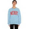 Merry Sweatshirt(Light Blue)