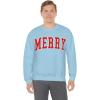 Merry Sweatshirt(Light Blue)