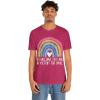 No Challenge Too Large Unisex Jersey Short Sleeve Tee(Berry)