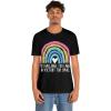 No Challenge Too Large Unisex Jersey Short Sleeve Tee(Black)