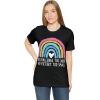 No Challenge Too Large Unisex Jersey Short Sleeve Tee(Black)
