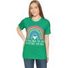 No Challenge Too Large Unisex Jersey Short Sleeve Tee(Heather Kelly)