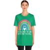 No Challenge Too Large Unisex Jersey Short Sleeve Tee(Heather Kelly)