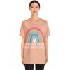 No Challenge Too Large Unisex Jersey Short Sleeve Tee(Heather Peach)