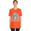 No Challenge Too Large Unisex Jersey Short Sleeve Tee(Orange)