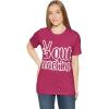 Peace Out Teaching Unisex Jersey Short Sleeve Tee(Berry)