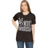 Peace Out Teaching Unisex Jersey Short Sleeve Tee(Brown)