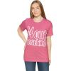 Peace Out Teaching Unisex Jersey Short Sleeve Tee(Charity Pink)