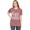Peace Out Teaching Unisex Jersey Short Sleeve Tee(Heather Mauve)