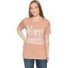 Peace Out Teaching Unisex Jersey Short Sleeve Tee(Heather Peach)