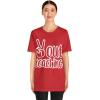 Peace Out Teaching Unisex Jersey Short Sleeve Tee(Heather Red)