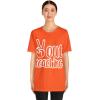 Peace Out Teaching Unisex Jersey Short Sleeve Tee(Orange)