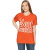Peace Out Teaching Unisex Jersey Short Sleeve Tee(Orange)