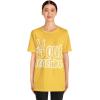 Peace Out Teaching Unisex Jersey Short Sleeve Tee(Yellow)