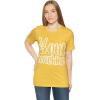 Peace Out Teaching Unisex Jersey Short Sleeve Tee(Yellow)