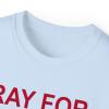 Pray for Me My Wife is Italian T-Shirt(Light Blue)