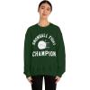 Snowball Fight Champion Sweatshirt(Forest Green)