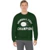 Snowball Fight Champion Sweatshirt(Forest Green)
