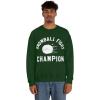 Snowball Fight Champion Sweatshirt(Forest Green)