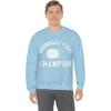 Snowball Fight Champion Sweatshirt(Light Blue)