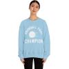 Snowball Fight Champion Sweatshirt(Light Blue)