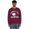 Snowball Fight Champion Sweatshirt(Maroon)